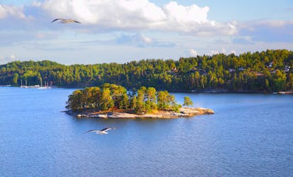 Navegando pelo arquipélago de Estocolmo